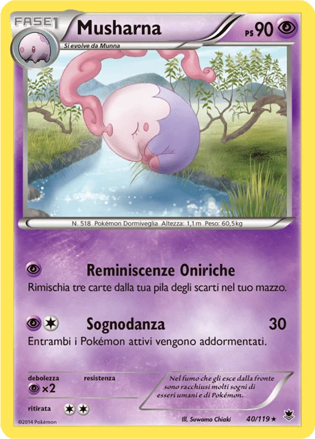 Musharna – Reverse Holo