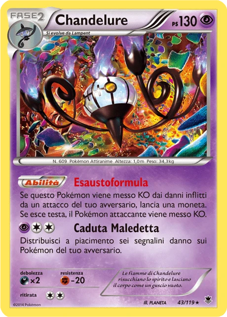 Chandelure – Holo