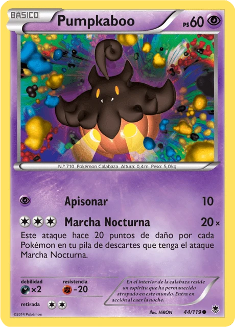 Pumpkaboo – Reverse Holo