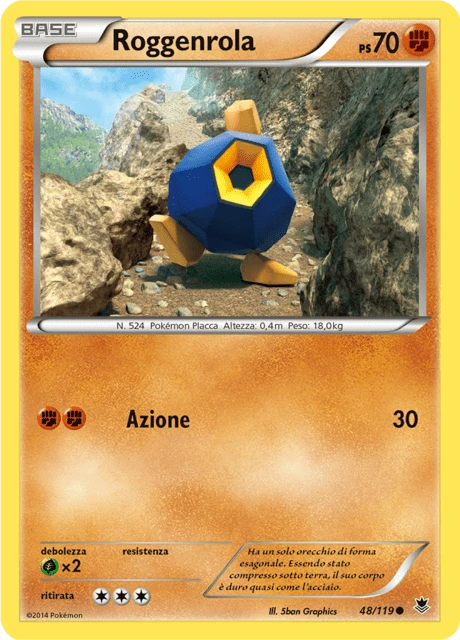 Roggenrola – Reverse Holo