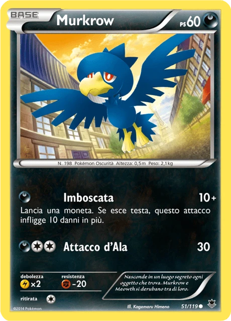 Murkrow – Reverse Holo