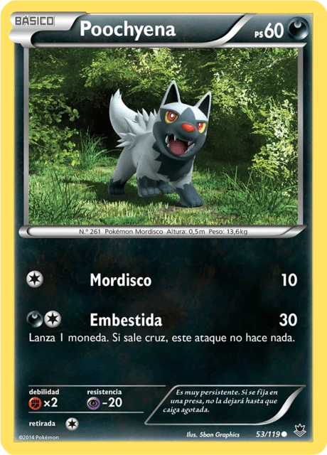 Poochyena – Reverse Holo