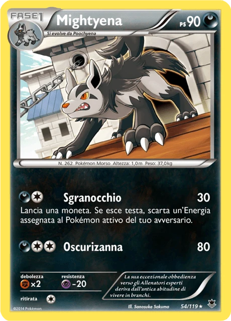 Mightyena – Reverse Holo