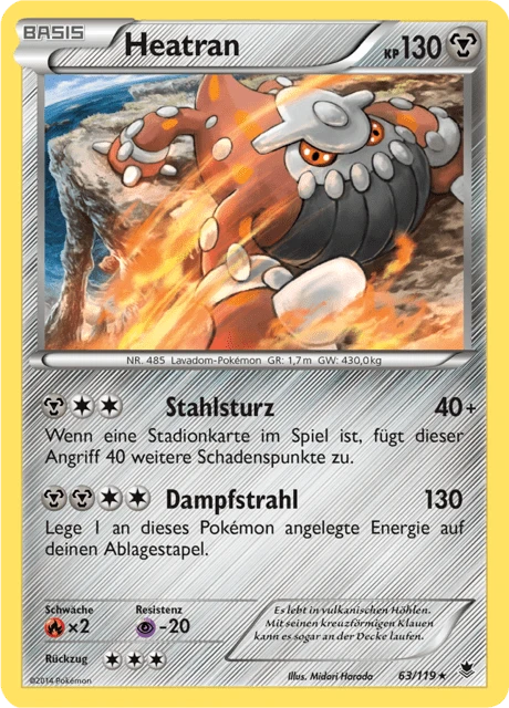 Heatran – Reverse Holo