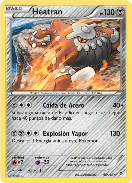 Heatran – Reverse Holo