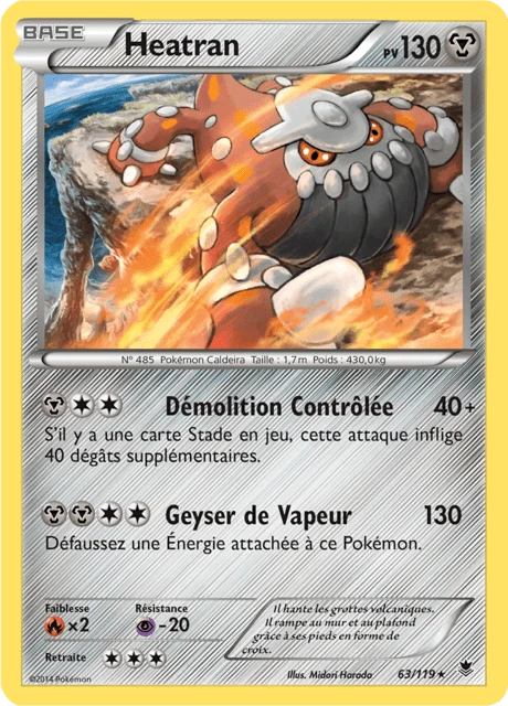 Heatran – Reverse Holo