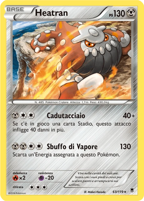 Heatran – Reverse Holo