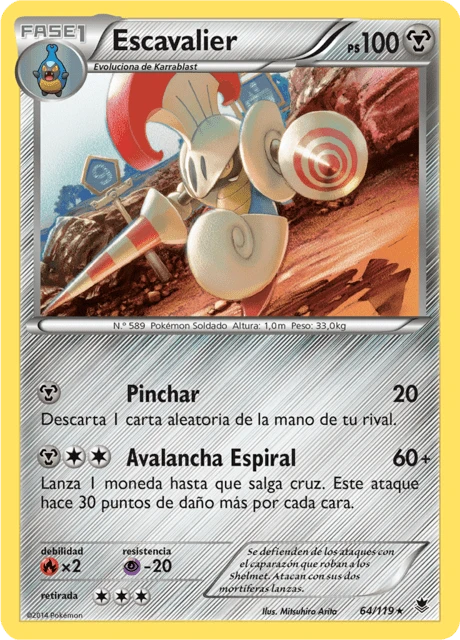 Escavalier – Reverse Holo