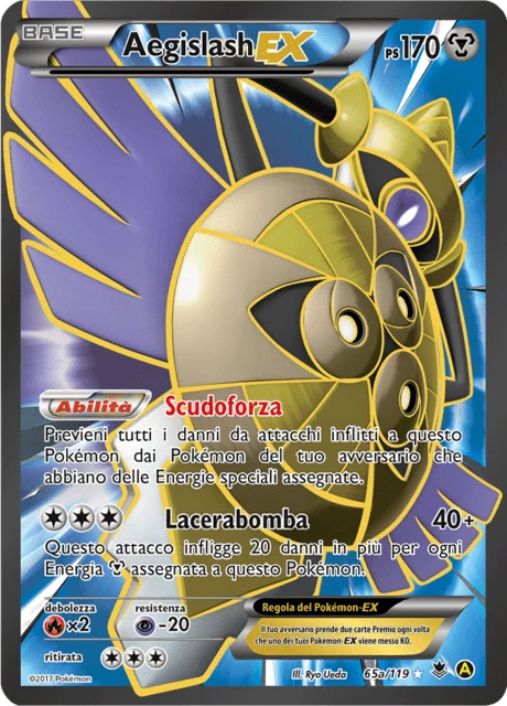 Aegislash-EX – Reverse Holo