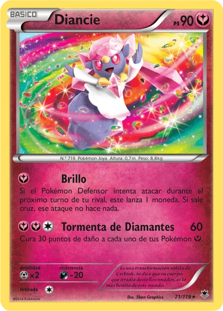 Diancie – Reverse Holo