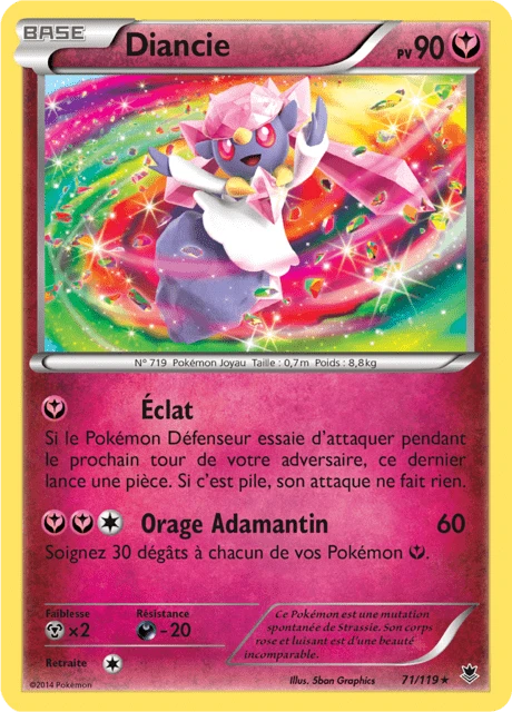 Diancie – Reverse Holo