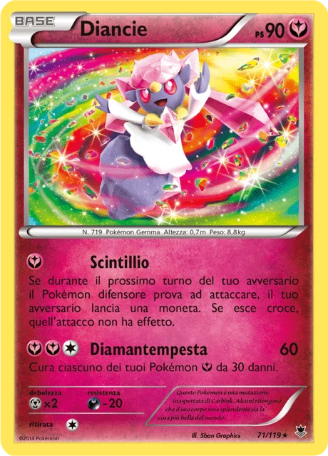 Diancie – Reverse Holo