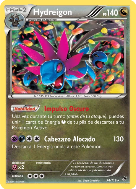 Hydreigon – Reverse Holo