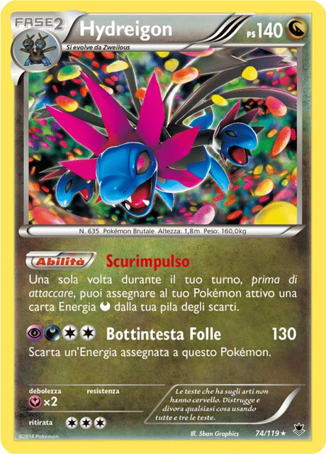 Hydreigon – Reverse Holo