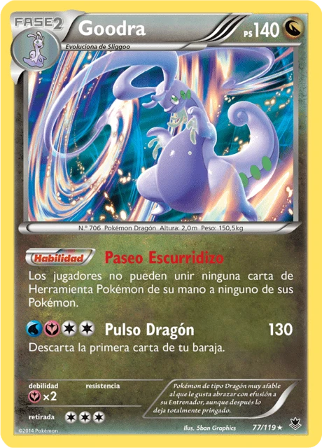 Goodra – Reverse Holo
