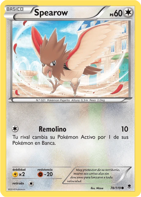 Spearow – Reverse Holo