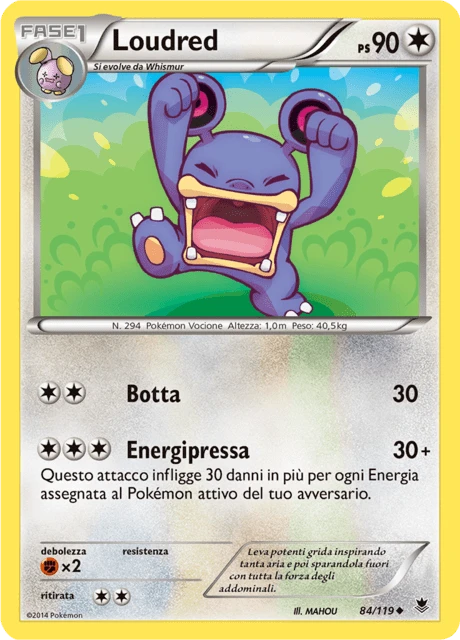 Loudred – Reverse Holo