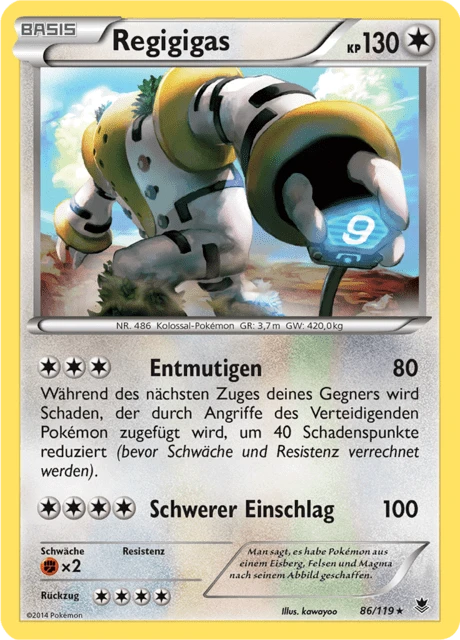 Regigigas – Reverse Holo
