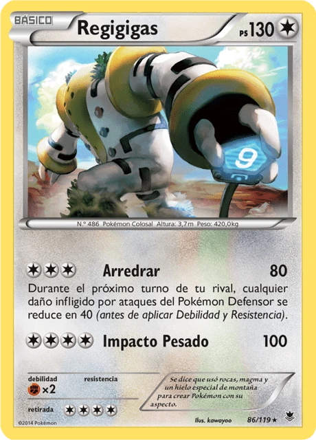 Regigigas – Reverse Holo