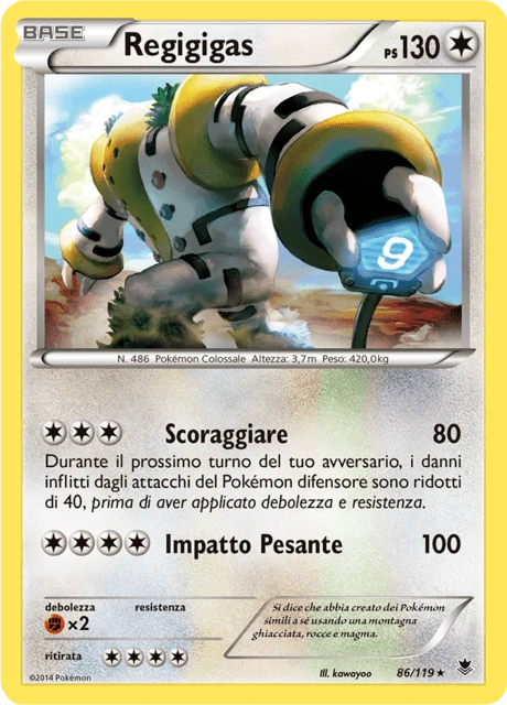 Regigigas – Reverse Holo
