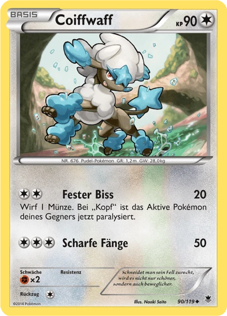 Coiffwaff – Reverse Holo