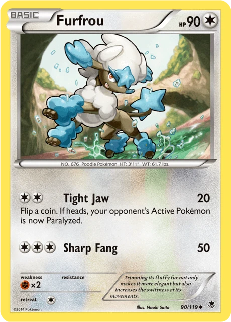 Furfrou – Reverse Holo