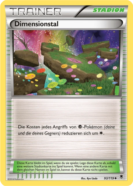 Dimensionstal – Reverse Holo