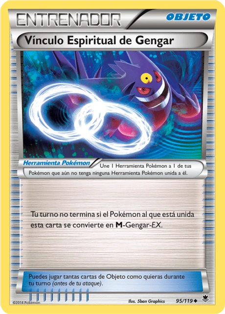 Vínculo Espiritual de Gengar – Reverse Holo