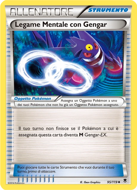 Legame Mentale con Gengar – Reverse Holo