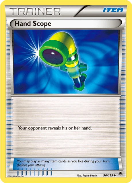 Hand Scope – Reverse Holo