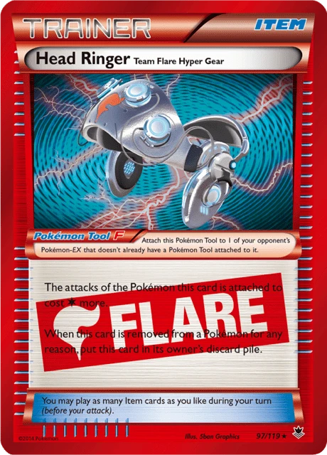 Head Ringer Team Flare Hyper Gear – Holo