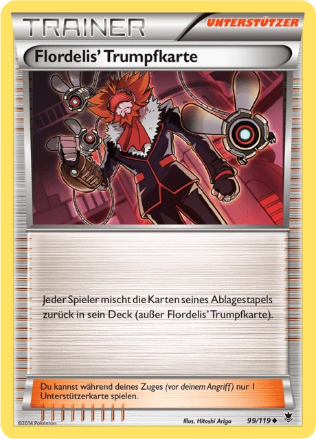 Flordelis' Trumpfkarte – Reverse Holo