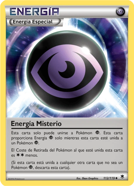 Energía Misterio – Reverse Holo