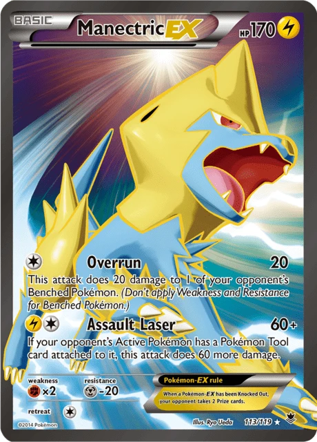 Manectric EX – Holo