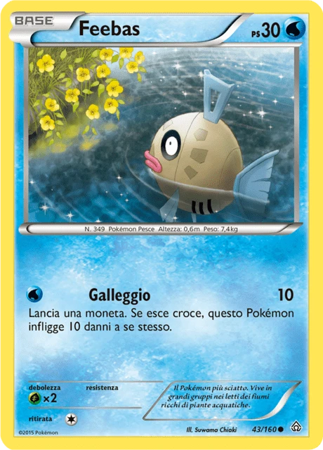 Feebas – Reverse Holo