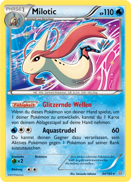 Milotic – Reverse Holo