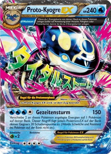 Proto-Kyogre-EX – Holo