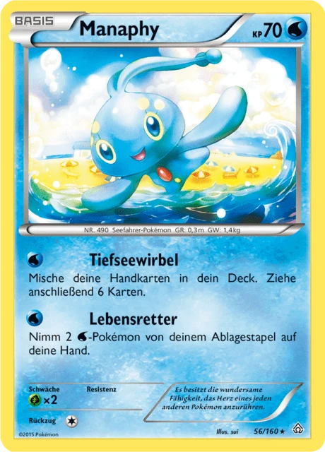 Manaphy – Reverse Holo