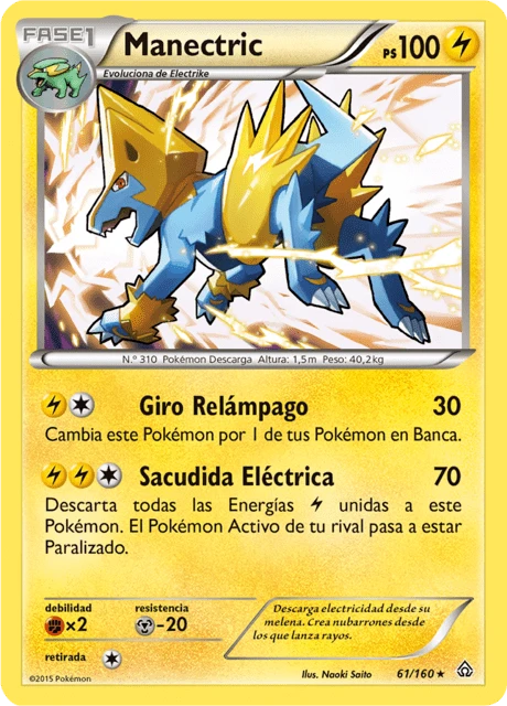 Manectric – Reverse Holo