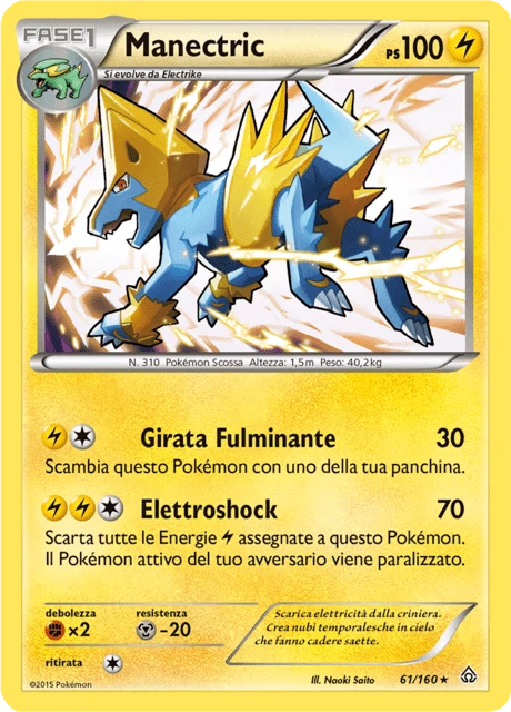 Manectric – Reverse Holo