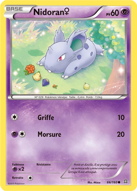 Nidoran♀ – Reverse Holo