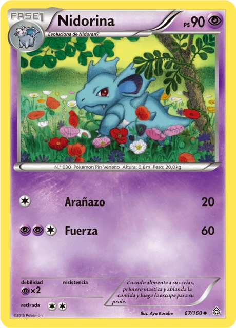 Nidorina – Reverse Holo