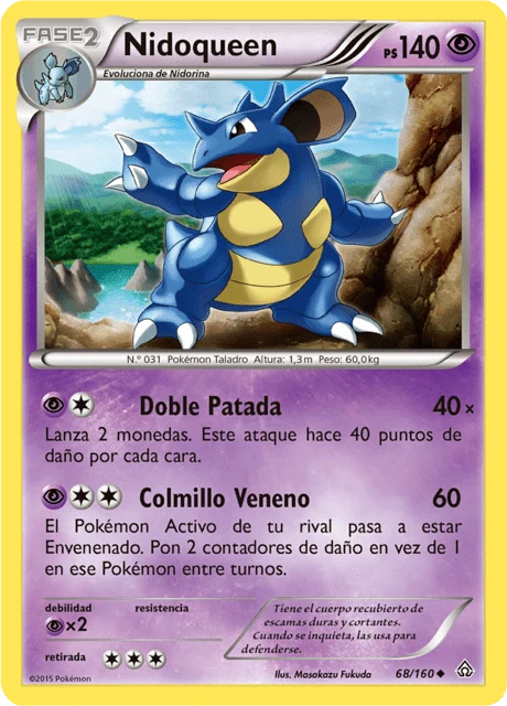 Nidoqueen – Reverse Holo