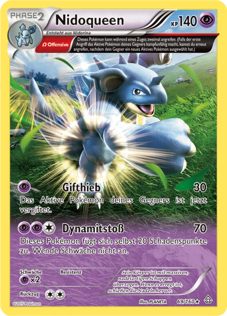Nidoqueen – Reverse Holo