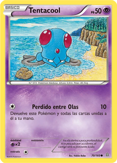 Tentacool – Reverse Holo