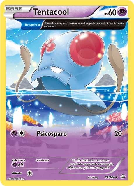 Tentacool – Reverse Holo