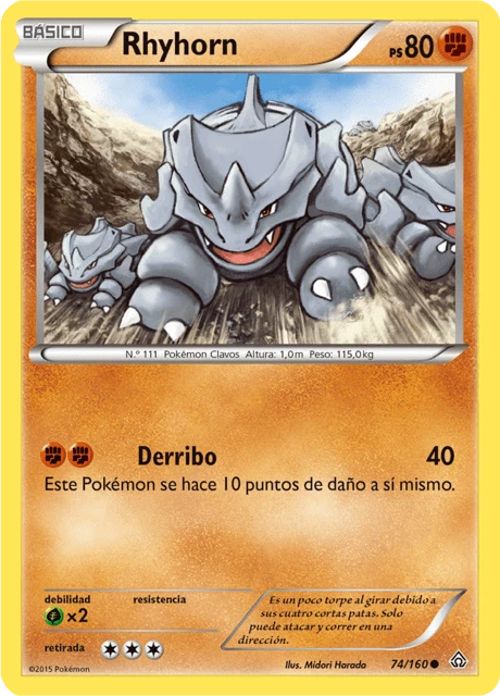 Rhyhorn – Reverse Holo