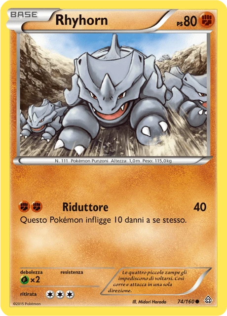 Rhyhorn – Reverse Holo
