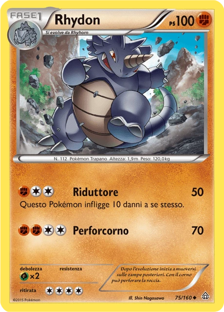 Rhydon – Reverse Holo