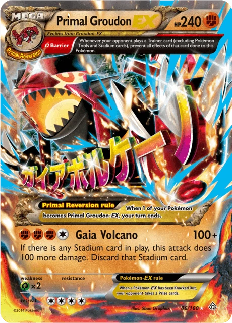 Primal Groudon EX